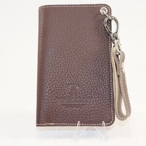 The Macallan Leather Belt Pouch | Brown Pebbled Scotch Whisky Promo Case